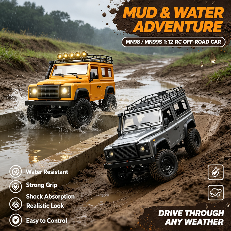 Outdoor Adventure At - Simulation 1:12 RC Climbing Car MN99SMN98