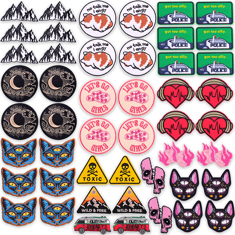 10PCS/Lot Explorer Emblem Embr - Outdoor Adventure Travel Show ulasan dan harga