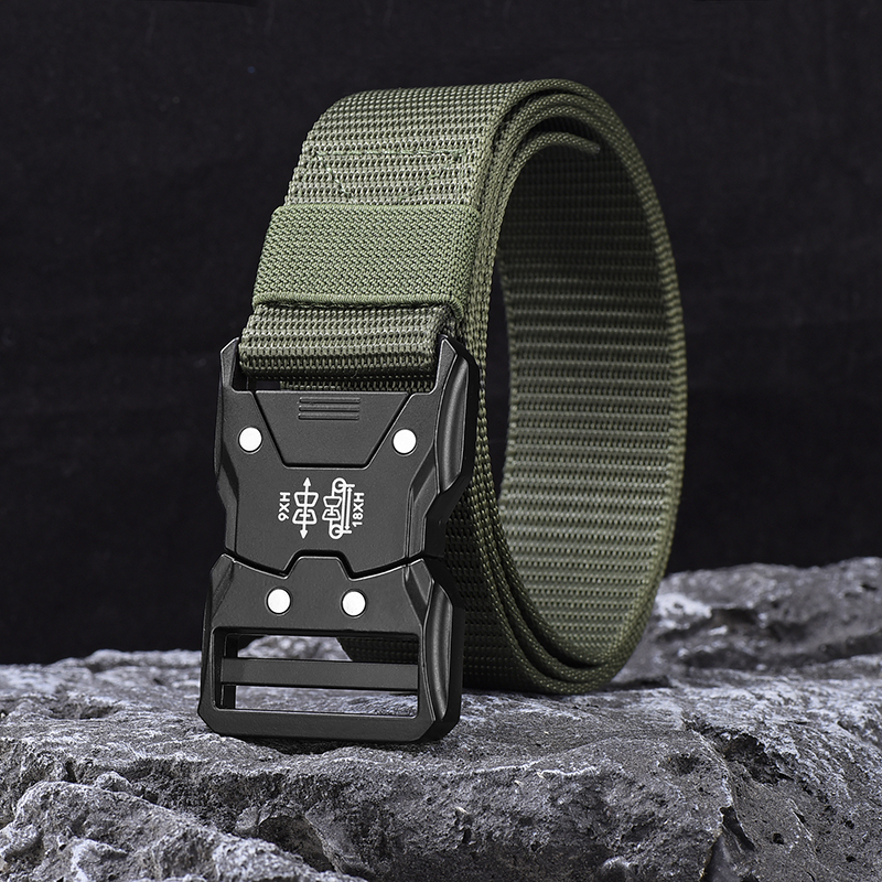 2pcs Fashion Men's Canvas Belt - Outdoor Youth Adventure ulasan dan harga