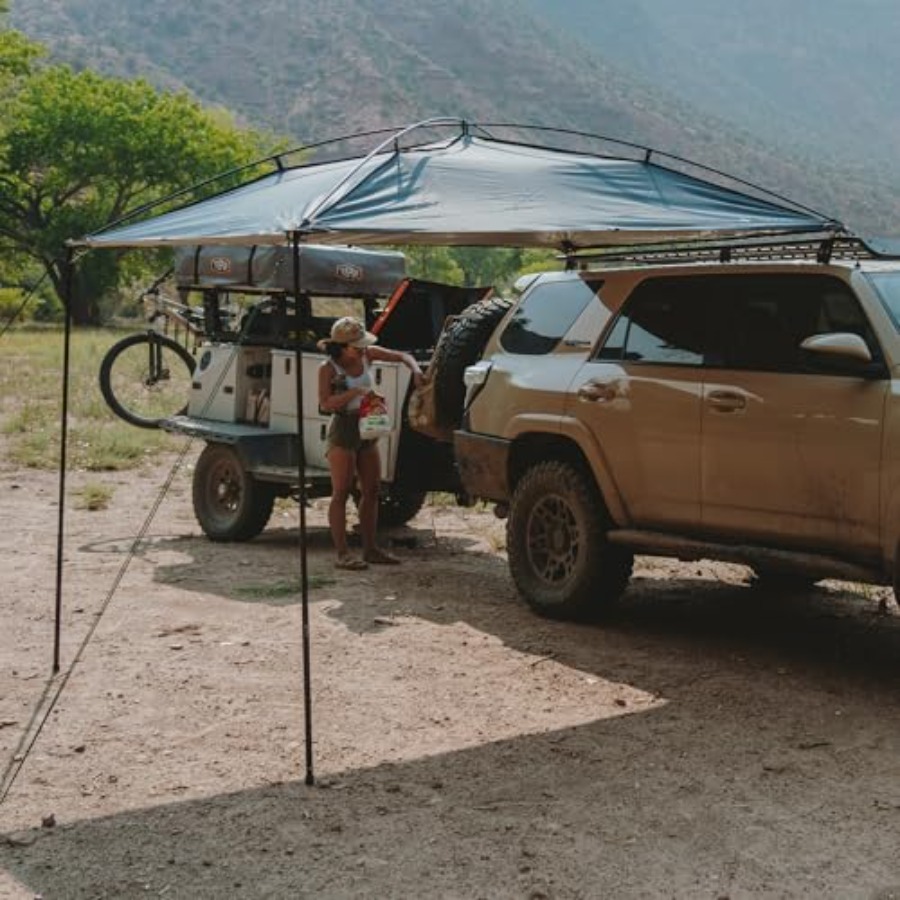 Portable Vehicle Awning for Tr - Outdoor Adventure Vans ulasan dan harga