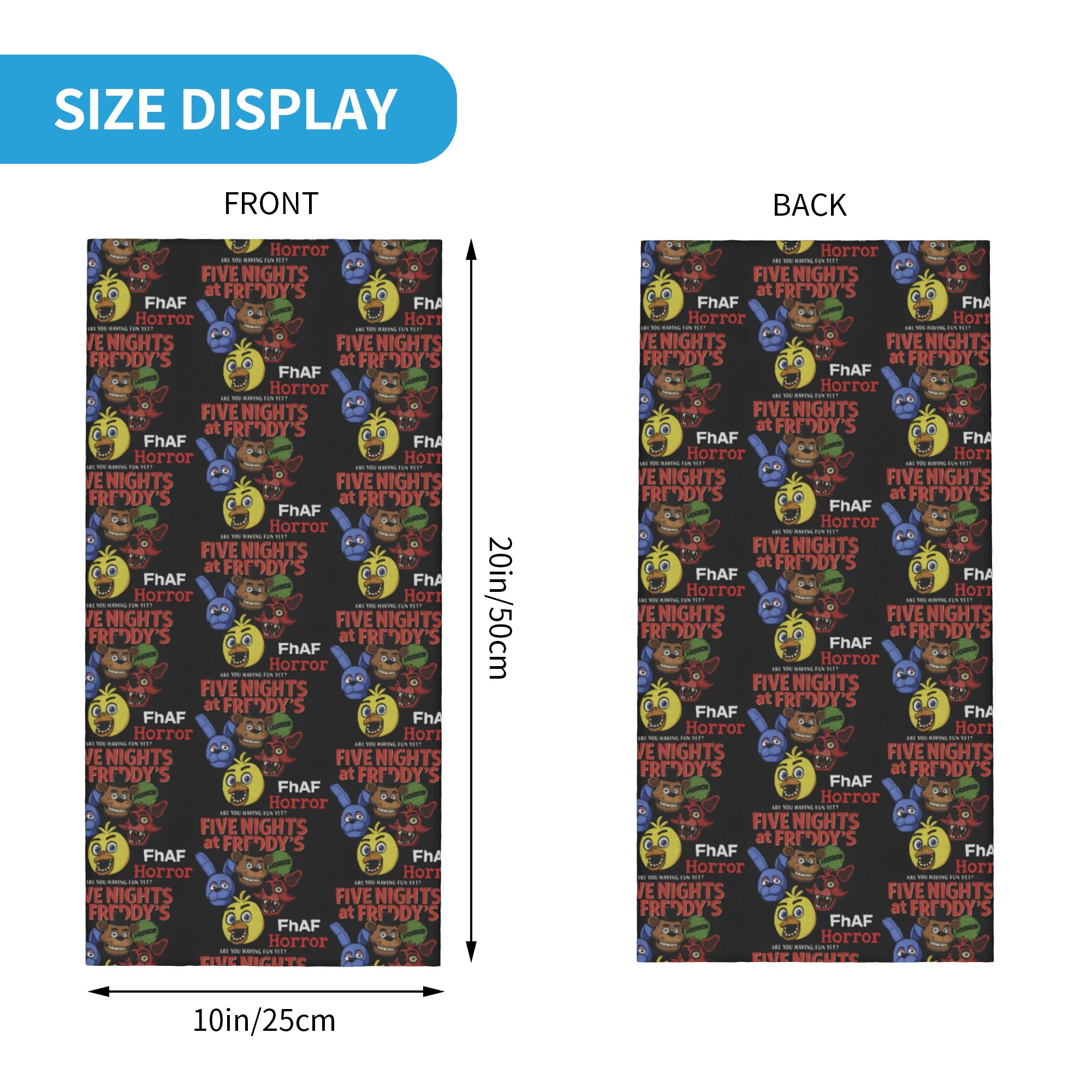 Custom FNAF At Freddys Bandana - Outdoor Adventure At ulasan dan harga