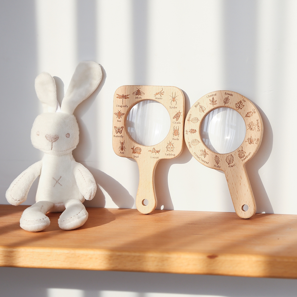 Wooden Magnifying Glass Outdoo - Outdoor Adventure Educator ulasan dan harga