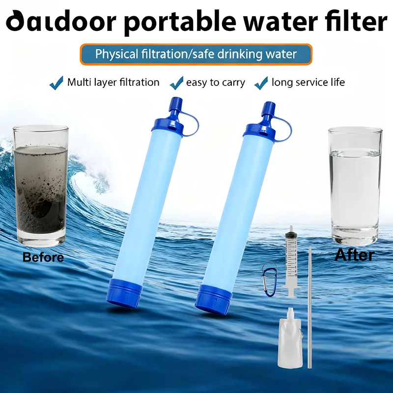 Outdoor Water Filter Straw Cam - Water Filter Straw ulasan dan harga