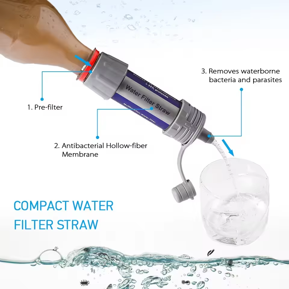 Outdoor Water Filter Straw Cam - Water Filter Straw ulasan dan harga