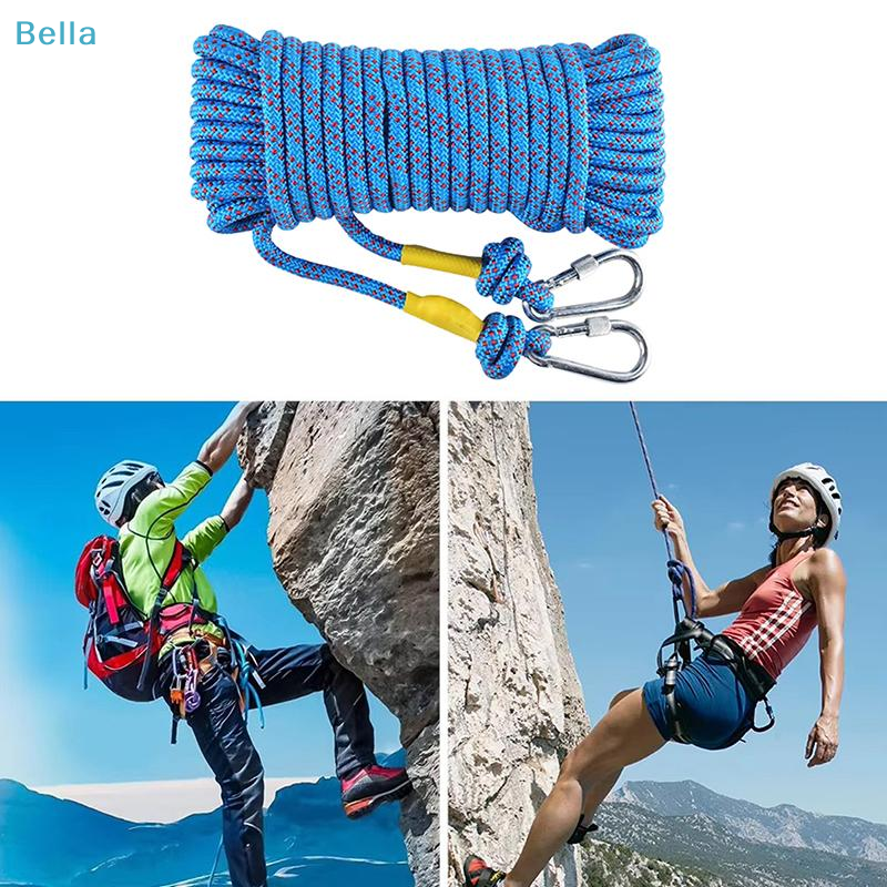♩10M Outdoor Rock Climbing Rop - Rope Climbing Static ulasan dan harga