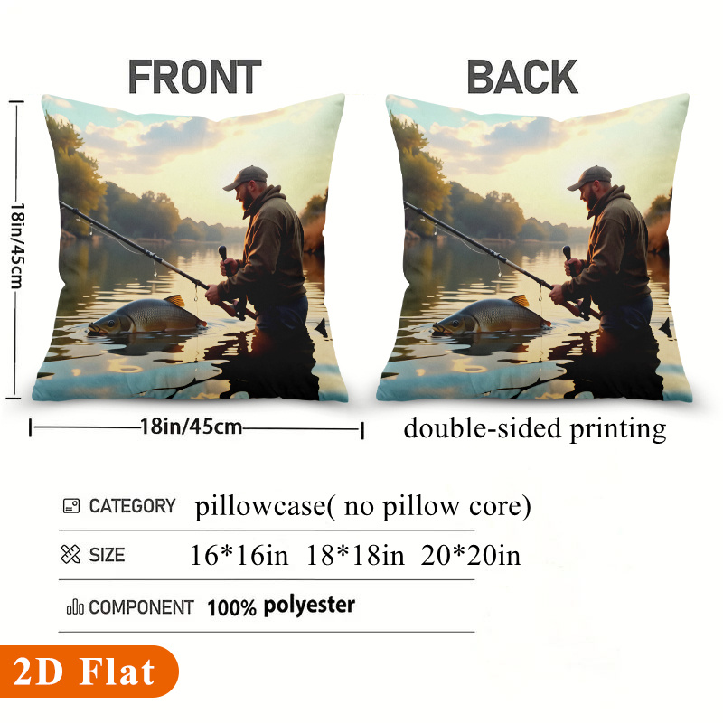 1pc 2D Flat (Pillow Not Includ - Outdoor Adventure At ulasan dan harga