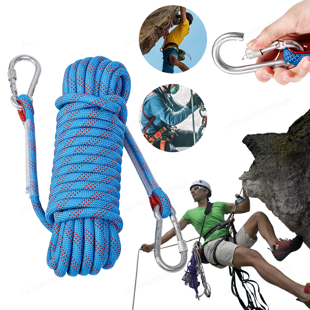 10mm Rock Climbing Rope 10M Ou - Rope Climbing Static ulasan dan harga