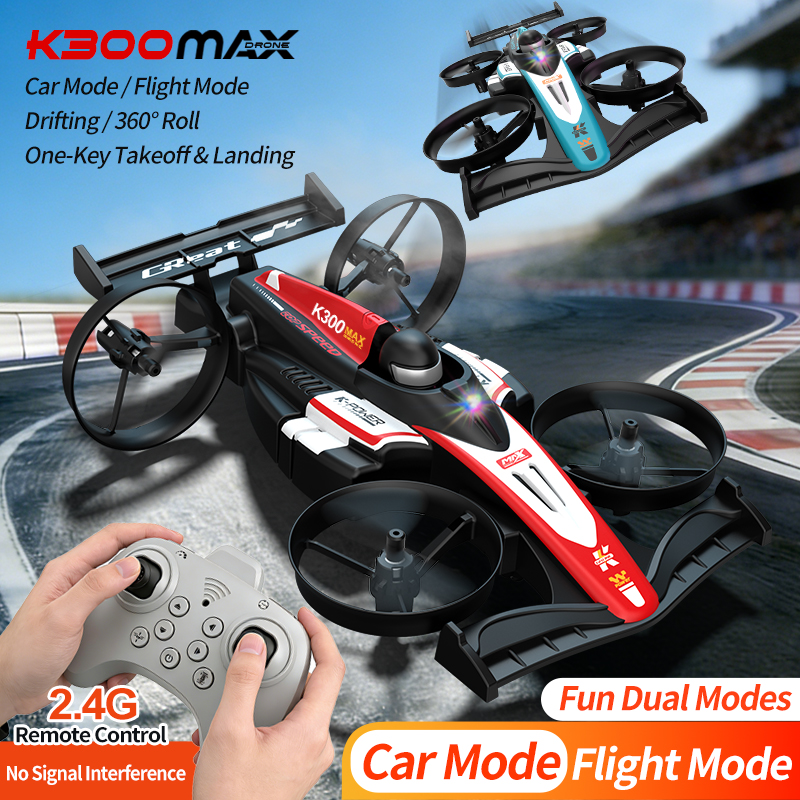 RC UAV Flying Drift Cars 2-in- - Outdoor Adventure At ulasan dan harga