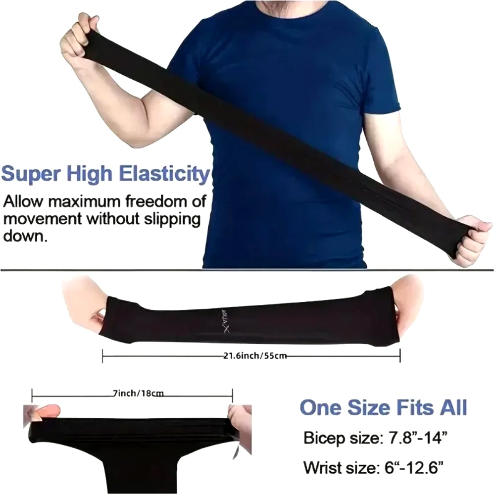 3 Pairs Breathable Sun Protect - Outdoor Adventure Uva ulasan dan harga