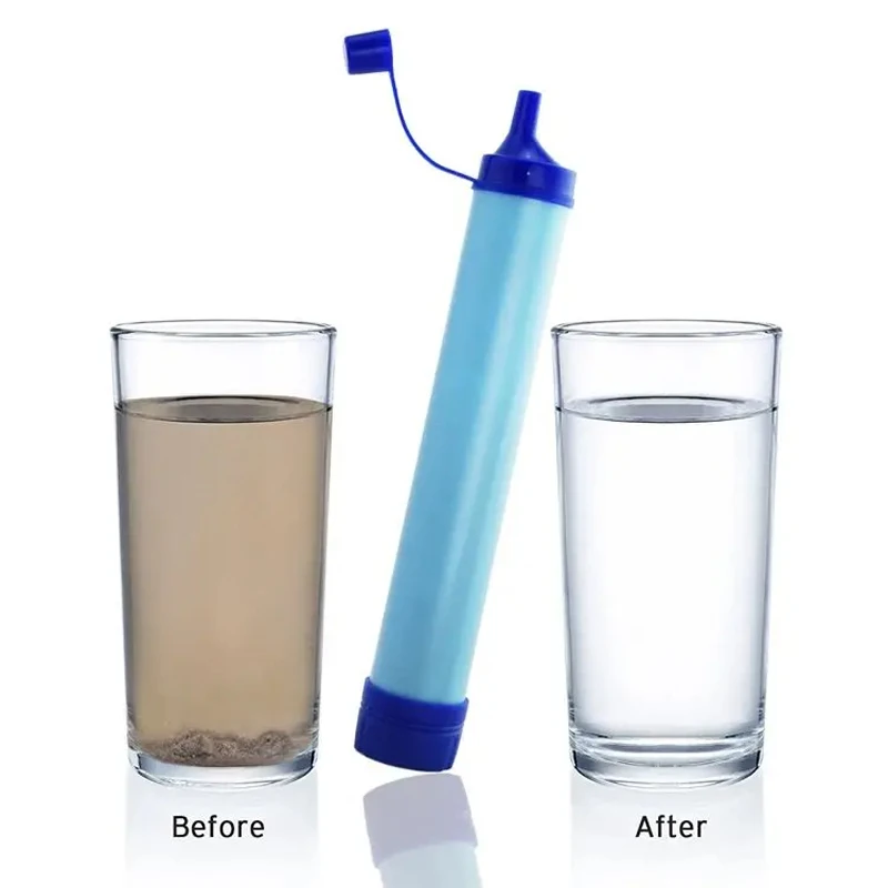 1pc Outdoor Mini Water Filter  - Water Filter Straw ulasan dan harga