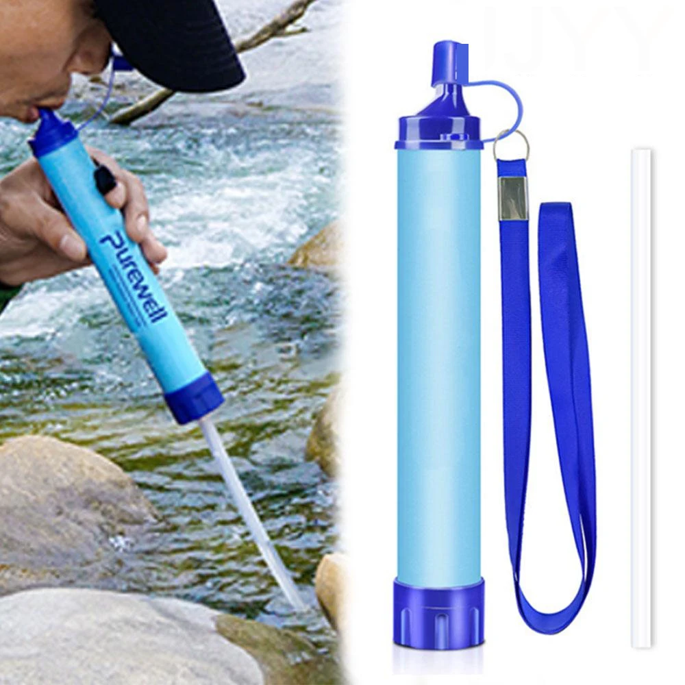 1pc Outdoor Mini Water Filter  - Water Filter Straw ulasan dan harga