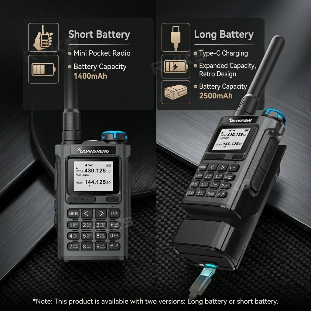 QUANSHENG UV-K1 Dual Band Walk - Outdoor Adventure Uva ulasan dan harga
