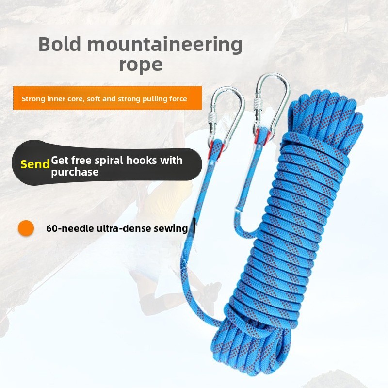 10mm Rock Climbing Rope 10M Ou - Rope Climbing Static ulasan dan harga