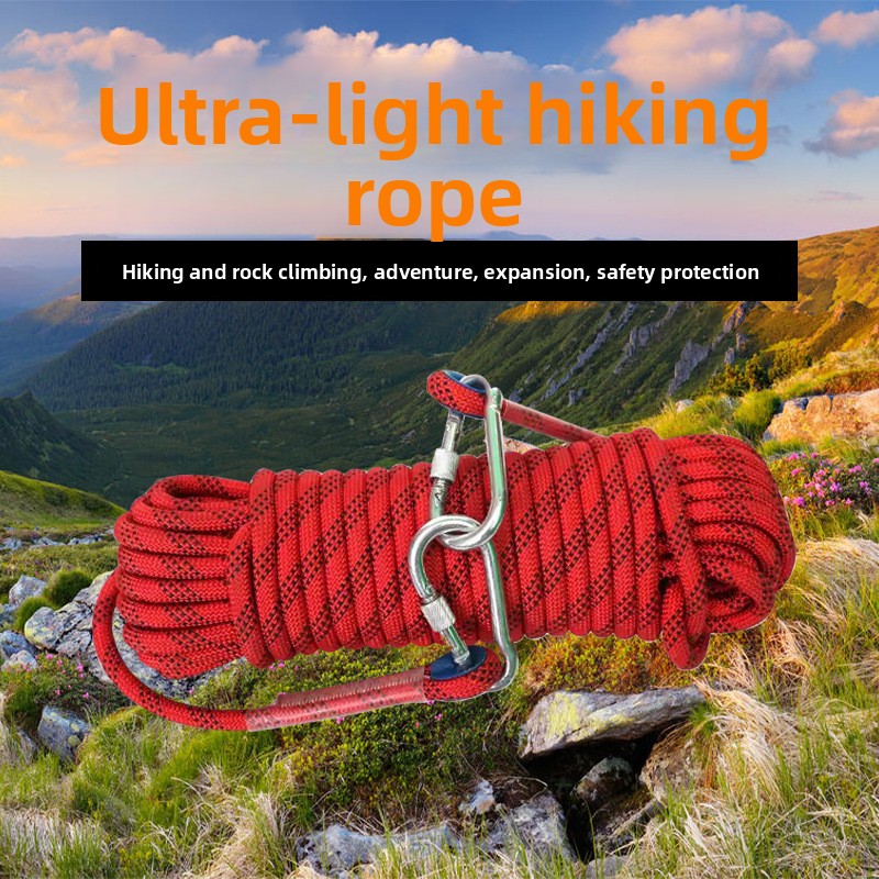 10mm Rock Climbing Rope 10M Ou - Rope Climbing Static ulasan dan harga