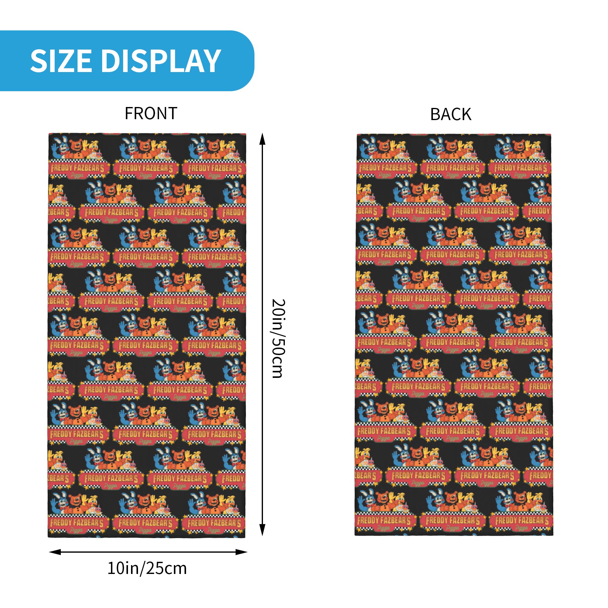 Custom FNAF At Freddys Bandana - Outdoor Adventure At ulasan dan harga