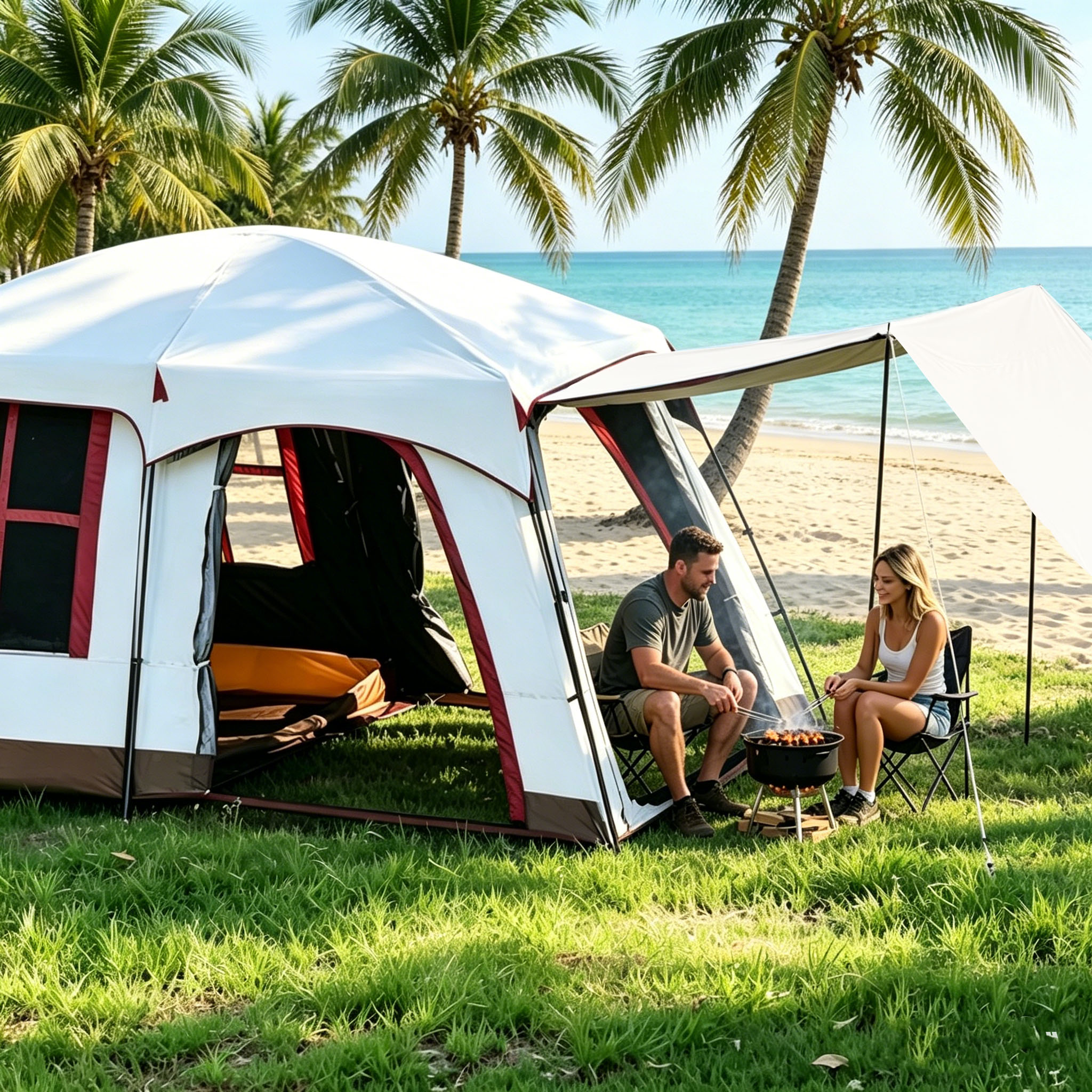 Multifunctional SUV Rear Tent  - Outdoor Adventure Uva ulasan dan harga
