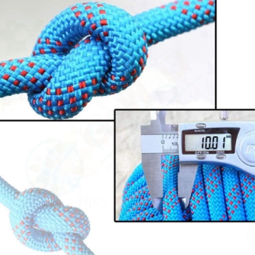 Thickened 10mm Safety Life Rop - Rope Climbing Static ulasan dan harga
