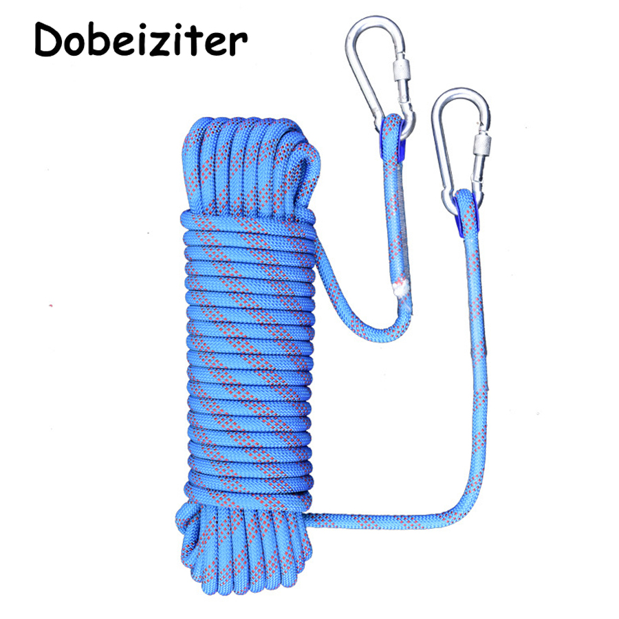 Thickened 10m Safety Life Rope - Rope Climbing Static ulasan dan harga